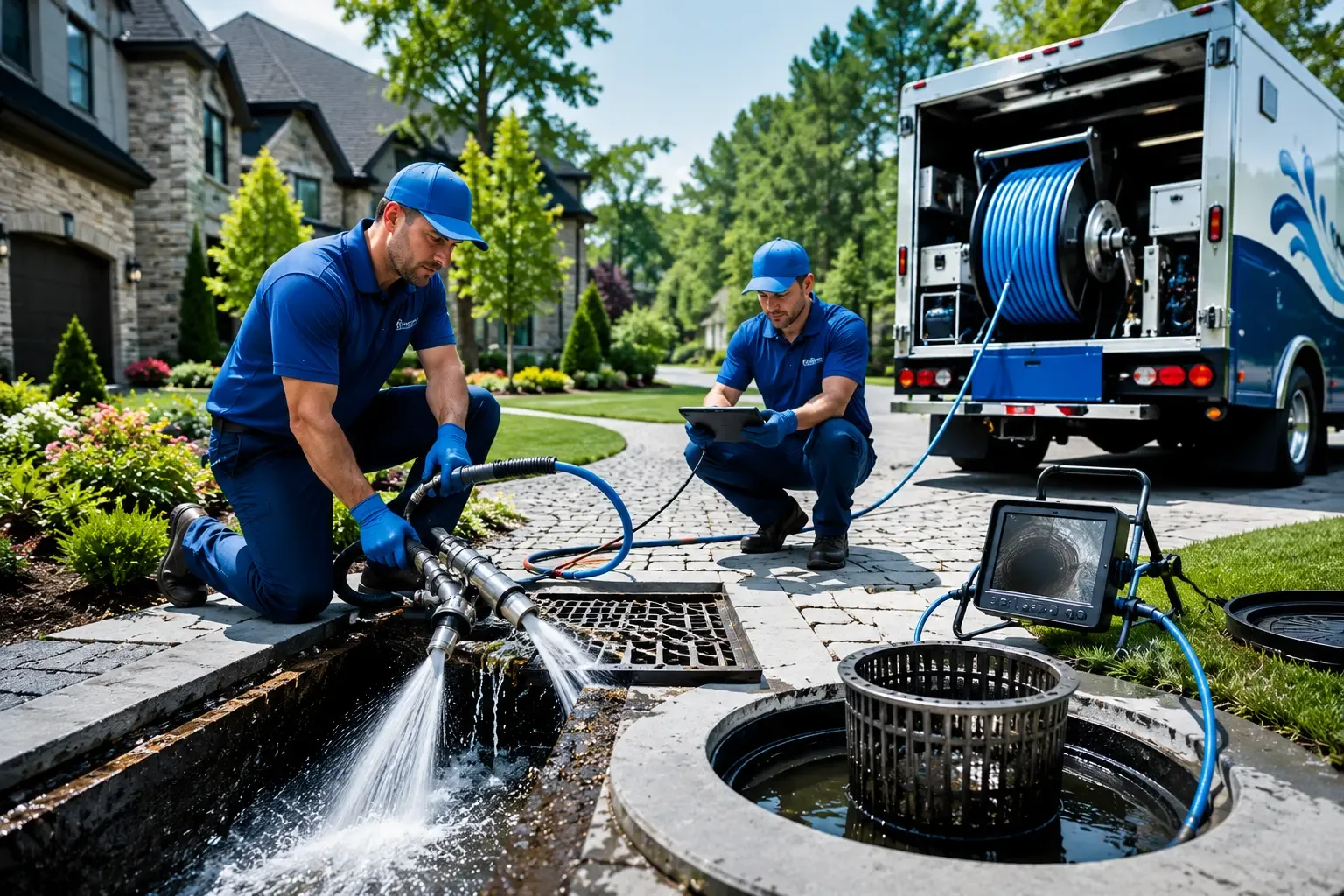 Local outdoor drain cleaning professionals in Hart, TX