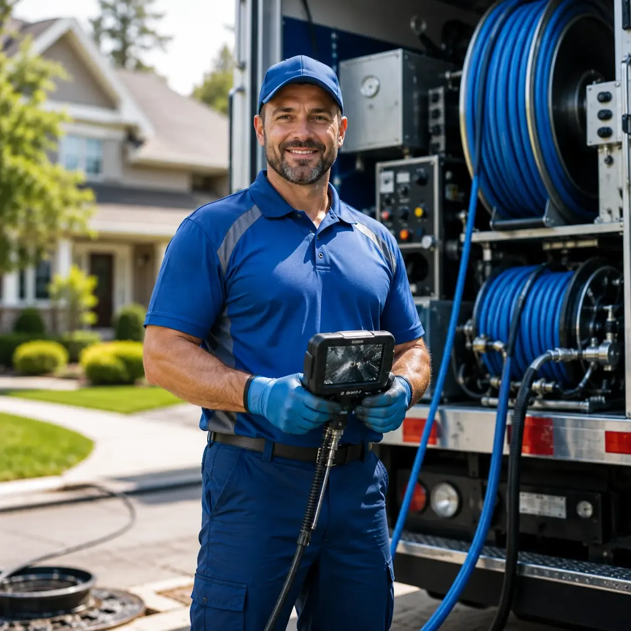 Local outdoor drain cleaning specialists in Hart, TX